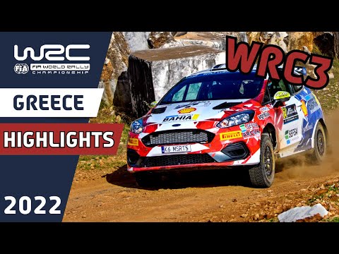 WRC3 Rally Highlights : Saturday | WRC EKO Acropolis Rally Greece 2022