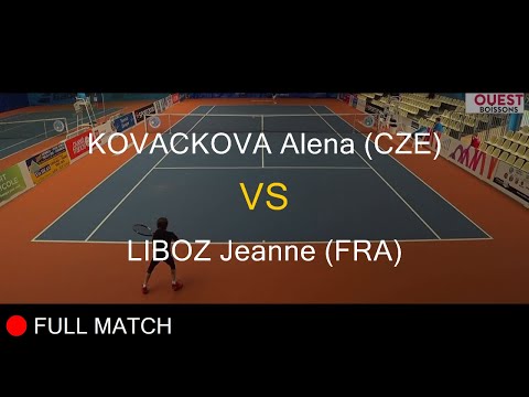 KOVACKOVA Alena (CZE) VS LIBOZ Jeanne (FRA) - Open Super 12 Auray 2020