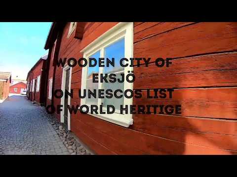 UNESCO world heritage -Eksjö wooden city