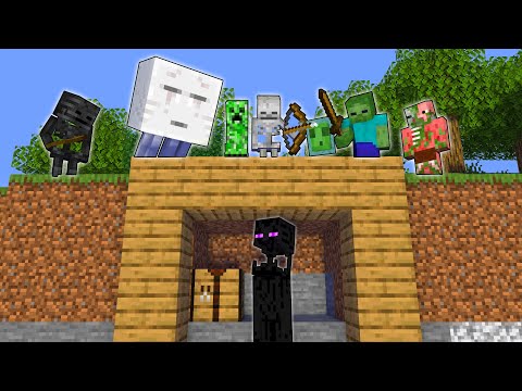 SPEEDRUNNER VS 7 MONSTER GRAND FINAL | Platabush Animation