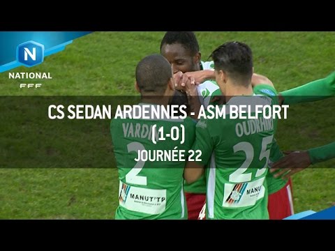 J22 : CS Sedan Ardennes - ASM Belfort (1-0), le résumé