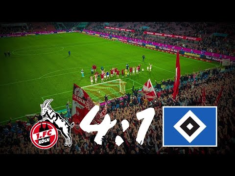 1.FC Köln - Hamburg 4:1 Stimmung Ultras Köln