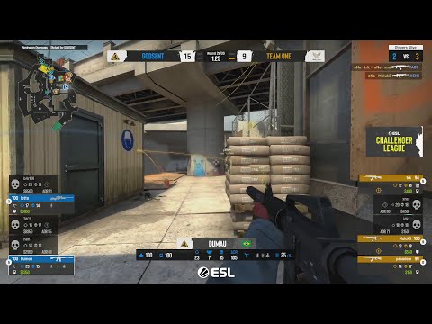 GODSENT vs. TeamOne CSGO Highlights | ESL Challenger League Season 41 North America