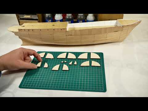 CASCO 017- Como lijar el casco 1. ENDURANCE - Modelismo Naval - Artesanía