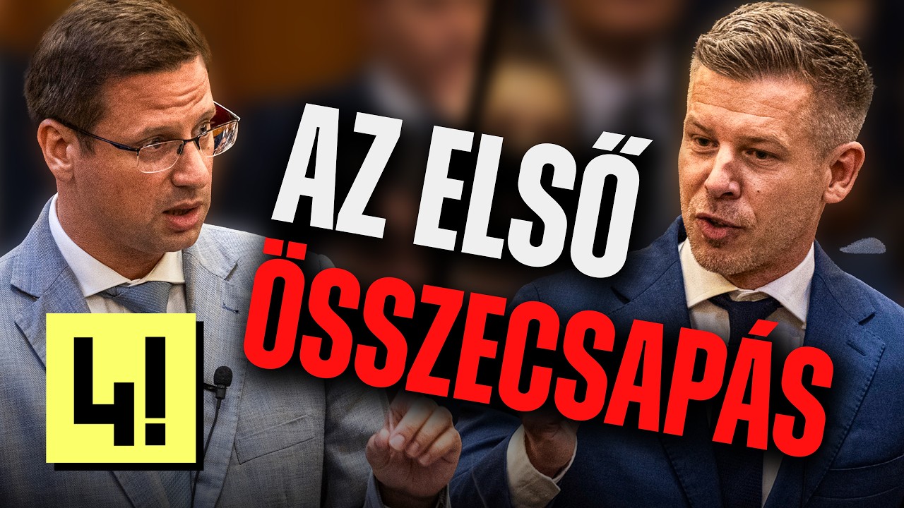 A legerősebb pillanatok Magyar Péter és az ellenzék első parlamenti összecsapásából