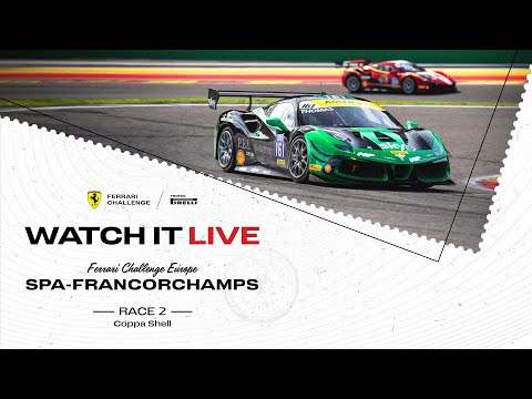 Ferrari Challenge Europe Round 6 Spa-Francorchamps - Coppa Shell Race 2