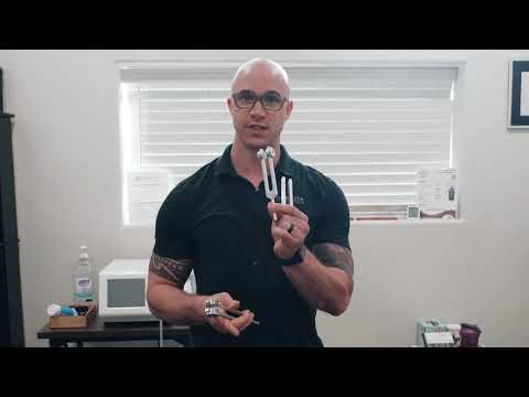We use Tuning Forks to find disfunctions in the body that need further assessed.