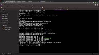 WEB2 - Python - 3.1.2.실습환경 준비 - Python 설치와 실행 (linux & codeanywhere)