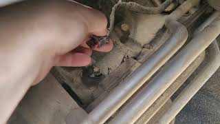 How to replace the crank position sensor on a 2018 5.7 Ram