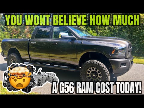 You Won't Believe How Much A 6 Year Old RAM 2500 6 Speed Manual (G56) Cost Today!