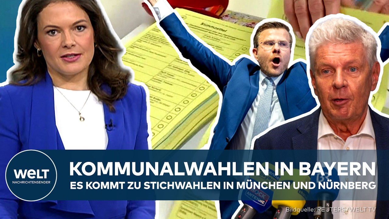 BAYERN: Kommunalwahlen sorgen für Überraschungen – Es gibt Stichwahlen in München und Nürnberg