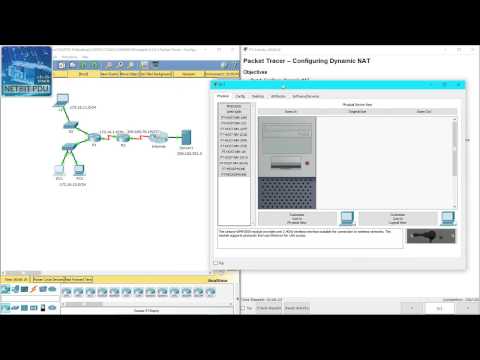 CCNA - Configuring Dynamic Nat 5.2.2.5 pka