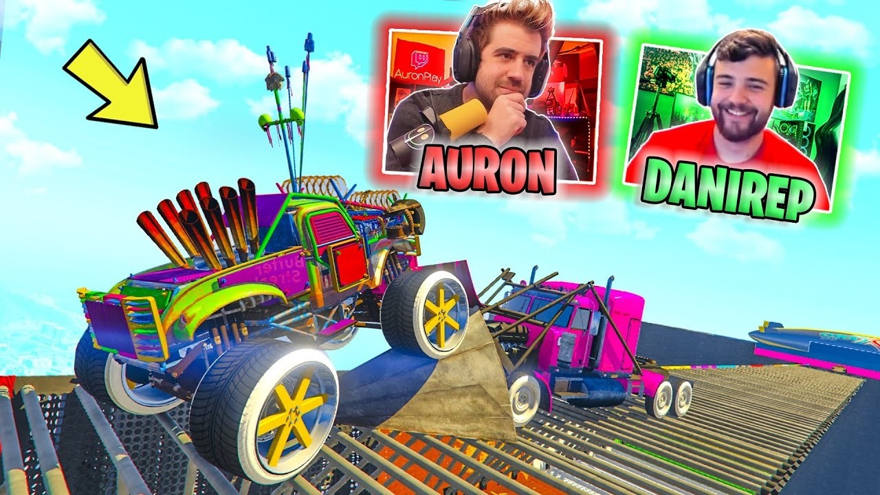 EL MEJOR CARA A CARA CON AURONPLAY! RISAS INFINITAS! - GTA 5 ONLINE