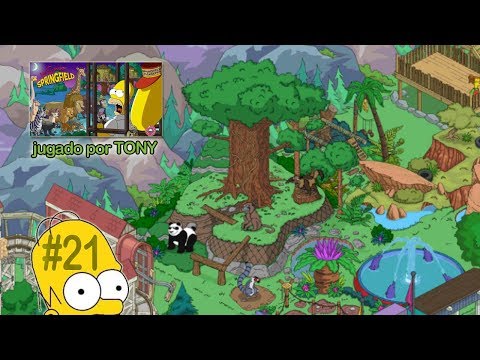 Los Simpson Springfield "Arca de Moe, Cap. 21: El Glotón y el Panda" por Tony