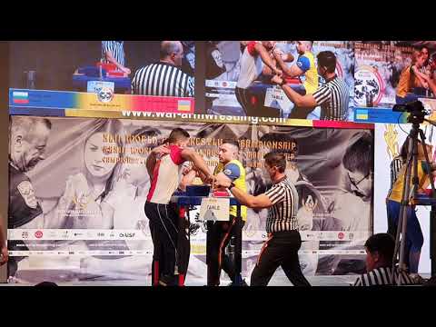 Alan Zoloev vs Alin Tudor || world armwrestling championship 2021 left arm