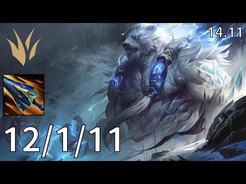 Volibear Jungle vs Master Yi - EUW Master | Patch 14.11