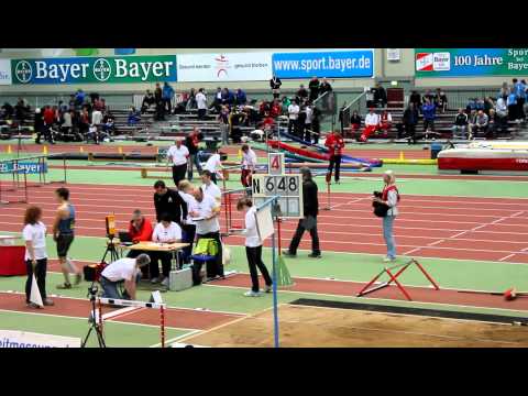 19.02.2011 DM Halle Leverkusen männliche Jugend Weit 7,20m Jan Kurr 1.Platz (Februar 2011)