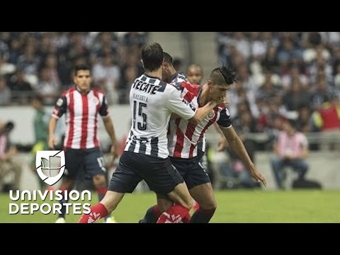 Monterrey viene de atrás y le saca un furibundo empate a dos a las Chivas