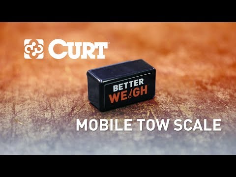 CURT BetterWeigh Mobile Towing Scale with TowSense Technology (OBD