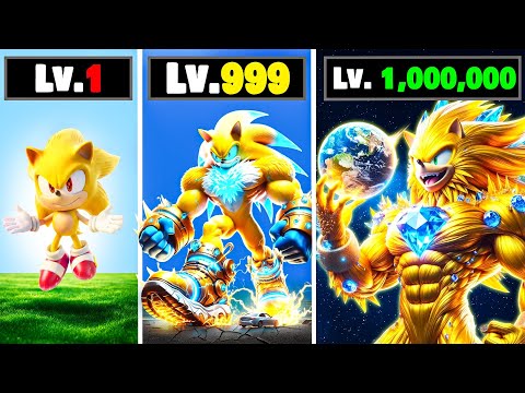 Level 1 to Level 1,000,000 Super SONIC in GTA 5