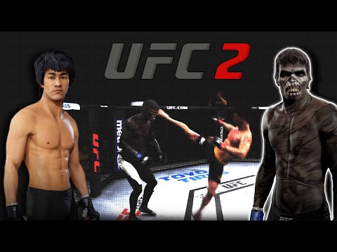Bruce Lee vs. Mummy Killer - EA sports UFC 2