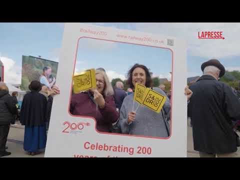 Regno Unito, si celebrano i 200 anni del primo treno a vapore