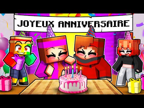 Faire un bisou à son Crush pour son anniversaire sur Minecraft !