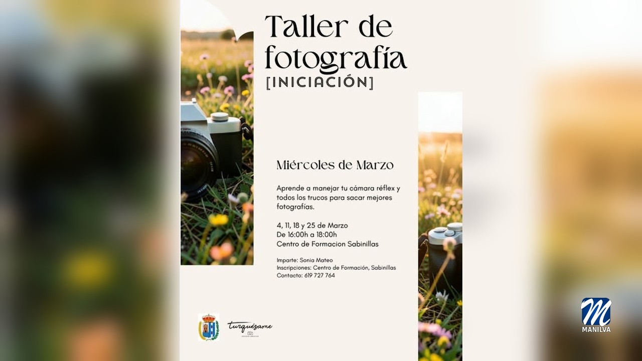 Formación anuncia un nuevo Taller de Fotografía Formación anuncia un nuevo Taller de Fotografía