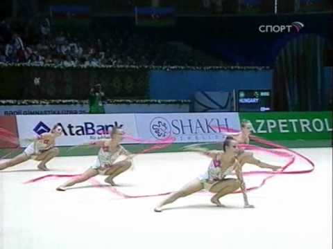 Hungary 5 Ribbons Junior Baku European Championships 2009