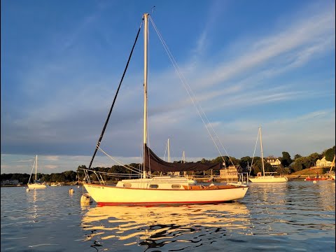 Cape Dory 25 in the Water