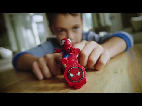 Hasbro MARVEL Stunt Squad rinkinys Smashin Heroes video
