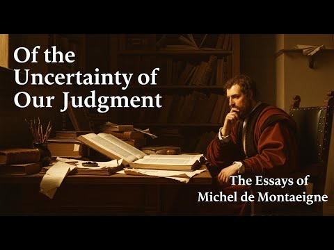 Video thumbnail for Essays of Michel de Montaigne (Chap. 1.47)