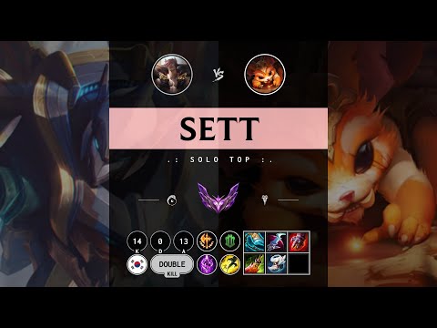 Sett Top vs Gnar - KR Master Patch 14.9