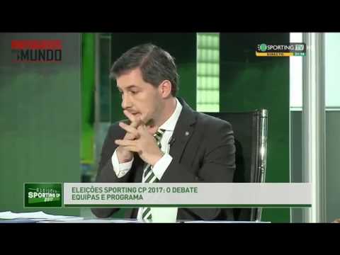 Bruno De Carvalho E Pedro Madeira Rodrigues O Debate Eleiões Scp 2017