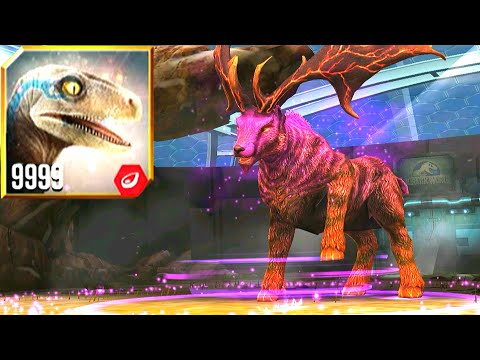 NEW BETA LEVEL 999 VS MAELSTROM 08 LEVEL 99 (JURASSIC WORLD)
