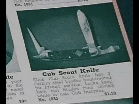 Determining the First Official Cub Scouts Knife?