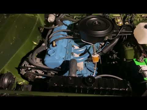 71’ Dodge Dart slant 6 smooth idle