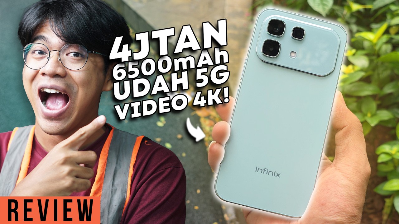 3 Hari Pake Infinix Note 60 5G! Test Kamera, Batre & Gaming!