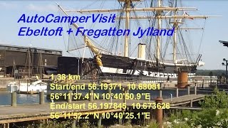 preview picture of video 'Ebeltoft and the frigate Jylland.'