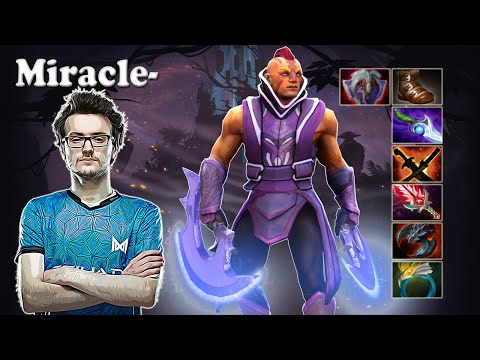 Miracle - AntiMage Safelane vs Gh Keeper of the Light | Dota 2 7.31b Gameplay