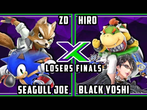 S@X Monthly - Inc | Seagull Joe & ZD Vs. Wave | Black Yoshi & Hiro - Smash 4 LF - Smash Wii U