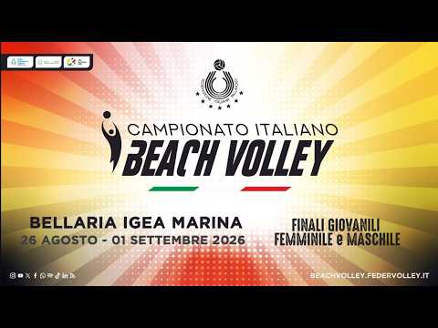 CAMPIONATO ITALIANO BEACH VOLLEY 2026 - PREMIAZIONE U14 M/F - BELLARIA