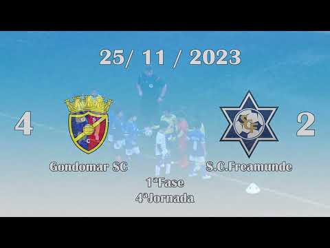 (2023/2024) Sub8 - Fase 1 , 4ªJornada -Gondomar SC 4 S.C.Freamunde 