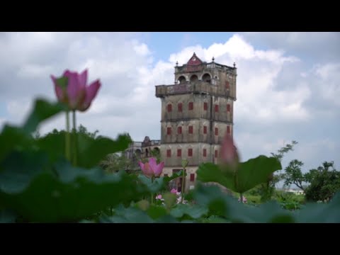 Visitando a “Torre e Aldeia de Kaiping”, Patrimônio Cultural Mundial, na província de Guangdong