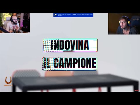 React Blur e Marza a “indovina chi tra queste persone è davvero un campione”