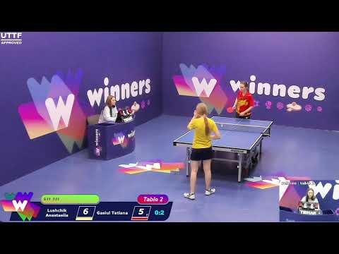 Winners League  24.03.21  Lushchik Anastasiia - Gasiul Tatiana 21:30