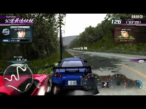 Initial D Arcade Stage 8 - Story Mode Playthrough W/ Nissan GT-R R35 Nismo Pt 31