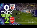 ATHLETIC CLUB 0 2 ARSENAL Match Highlights UEFA Champions League 25 26 Simulation Recreation