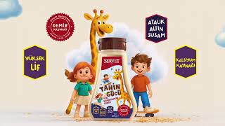 Susamın doğasından gelen besinlerle, atalık altın susamlardan Servet Tahin Gücü 