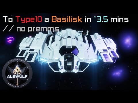 Elite Dangerous | AX CG: To Type10 a Basilisk in ~3.5 mins // no premms